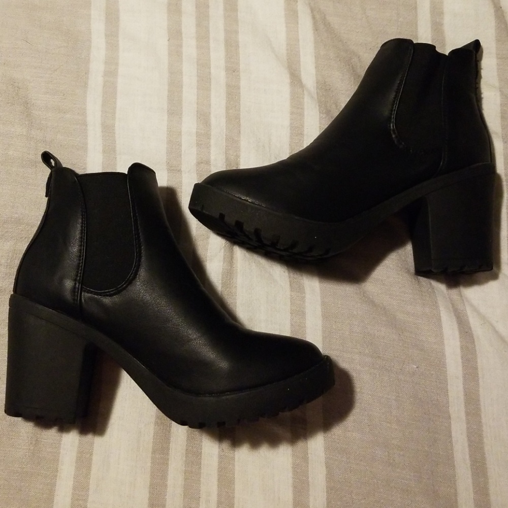 Black Ankle Booties